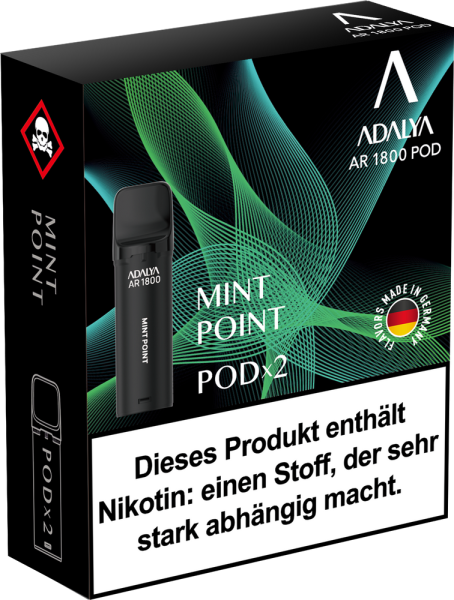 Adalya AR1800 Pod - Mint Point - 20mg Nikotin