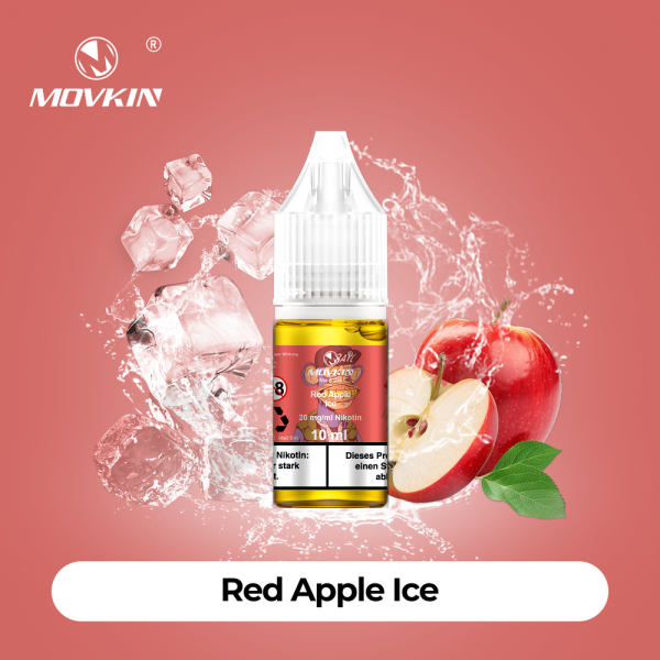 Movkin Liquid - Red Apple Ice - 10ml