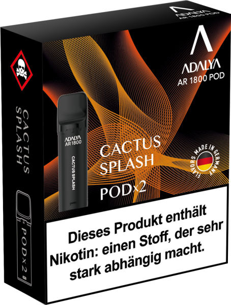 Adalya AR1800 Pod - Cactus Splash - 20mg Nikotin