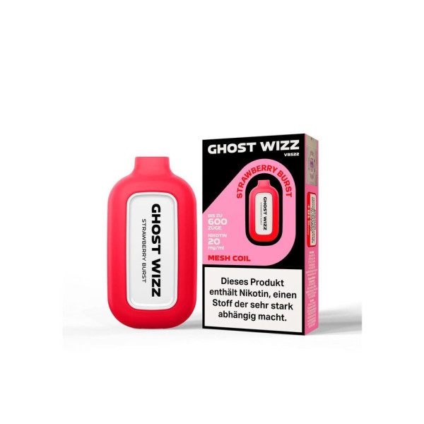 Ghost Wizz - Strawberry Burst 20mg/ml