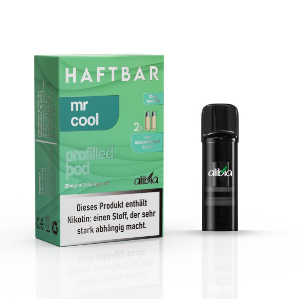 Haftbar Prefilled Pods - Mr Cool - 2er Pack