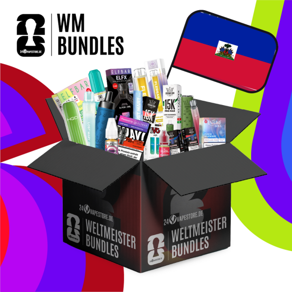 WM 2026 Flag Vape Set - Haiti
