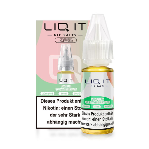 LIQ IT Liquid - Matcha Strawberry Ice