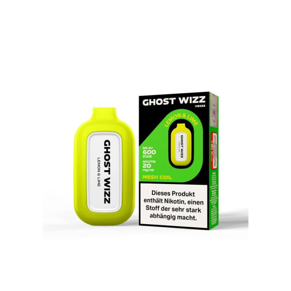 Ghost Wizz - Lemon and Lime 20mg/ml