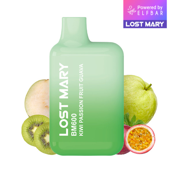 Lost Mary BM600 - Kiwi Passion Fruit Guava 20mg Nikotin