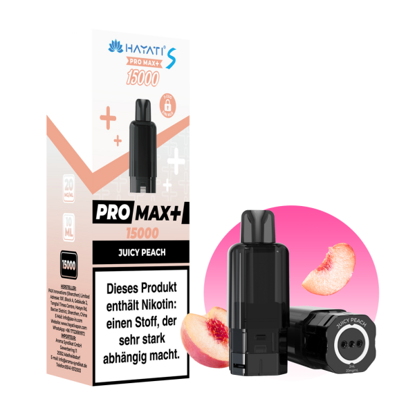 Hayati Pro Max+ 15K Pod Juicy Peach