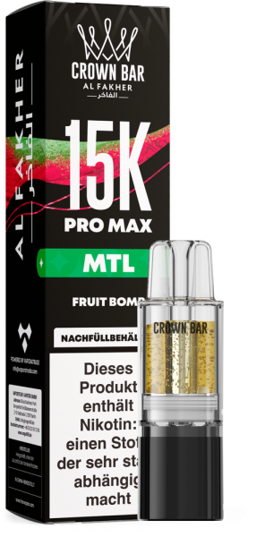 Al Fakher 15K PRO MAX Pod - Fruit Bomb - MTL