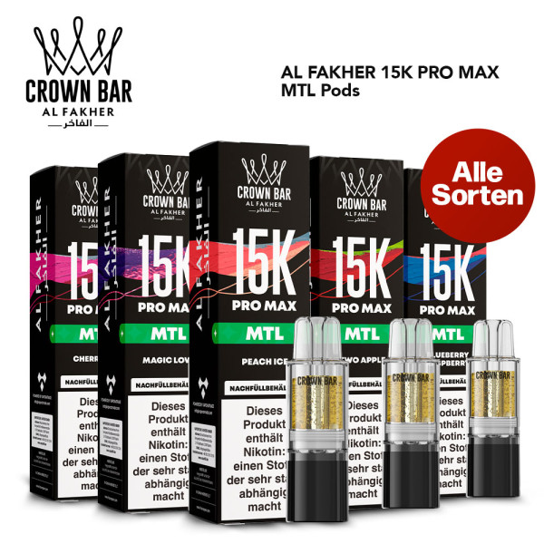 Al Fakher 15K PRO MAX Pod - MTL
