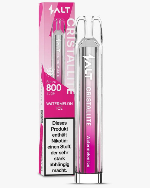 Salt Cristallite Watermelon Ice 20mg/ml Einweg E-Zigarette