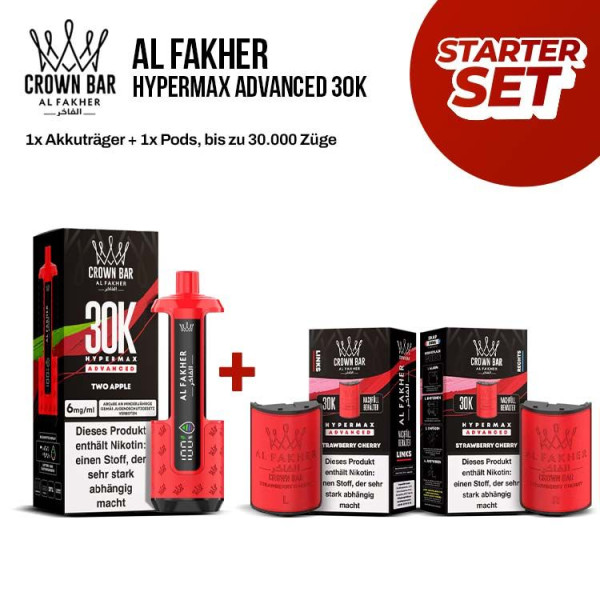 Al Fakher Hypermax Advanced 30K Starterset