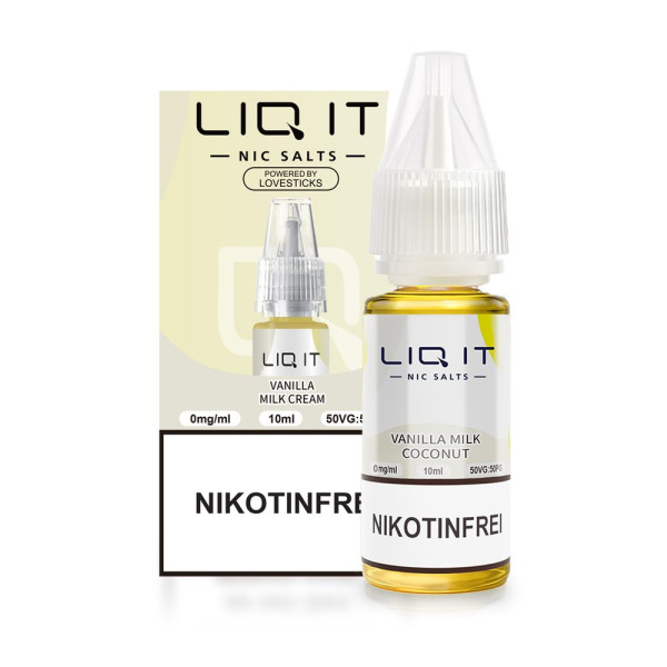 LIQ IT Liquid - Vanilla Milk Cream