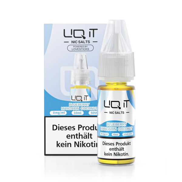 LIQ IT Liquid - Blueberry Mandarin Coconut