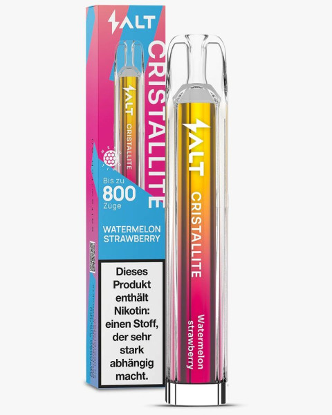 Salt Cristallite Watermelon Strawberry 20mg/ml Einweg E-Zigarette
