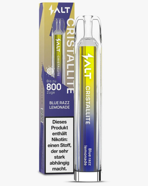 Salt Cristallite Blue Razz Lemonade 20mg/ml Einweg E-Zigarette