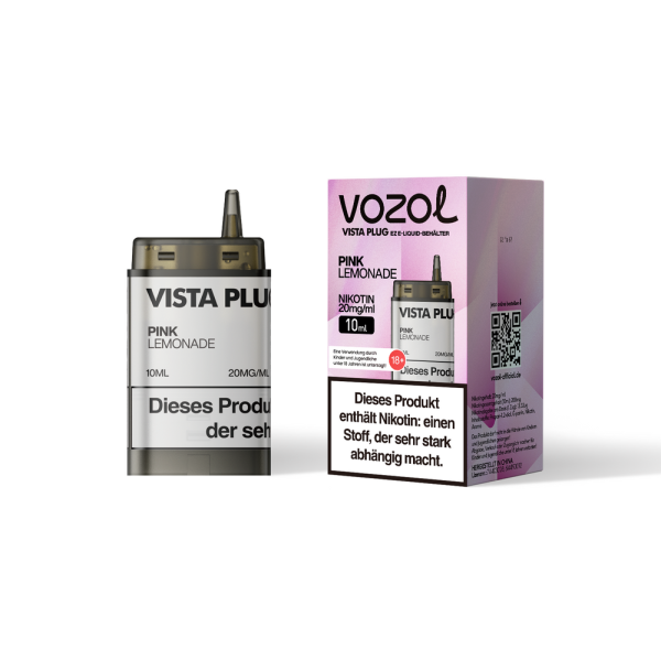 Vozol Vista Plug Ez Pink Lemonade Pod Set