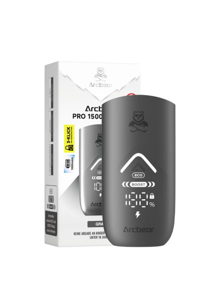 Arcbear Pro 15000 Akkuträger - Farbe: Gray