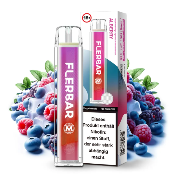 Flerbar M – Allberry 20mg Nikotin