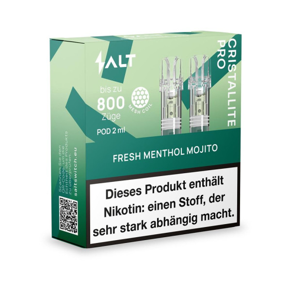 Salt Cristallite Pro Pod 2er - Fresh Menthol Mojito