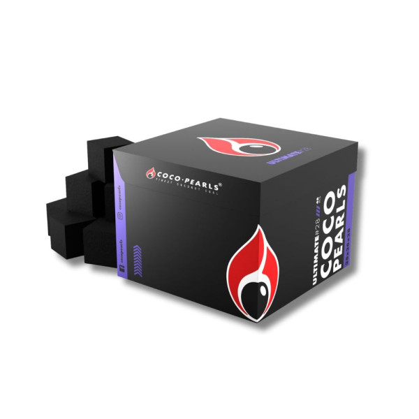 COCOPEARLS - Naturkohle - 1kg - 28 mm
