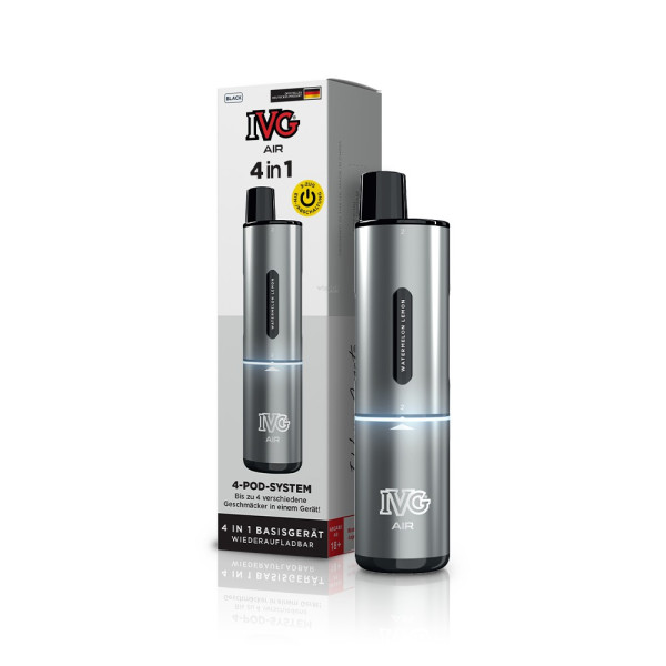 IVG Air 4in1 - 1100mAh Device - Farbe: Silver