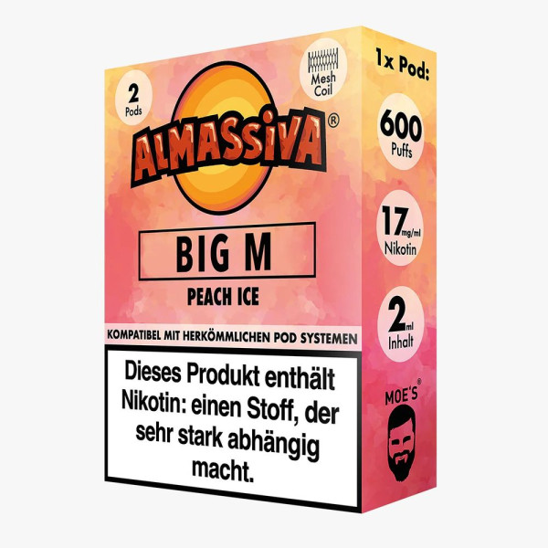 Al Massiva Prefilled Pods - Peach Ice