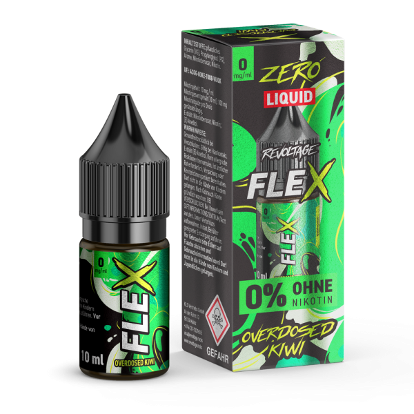 Revoltage Flex Overdosed - Kiwi - Nikotinsalz Liquid
