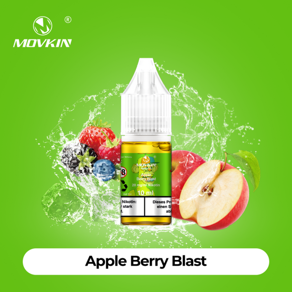 Movkin Liquid - Apple Berry Blast - 10ml
