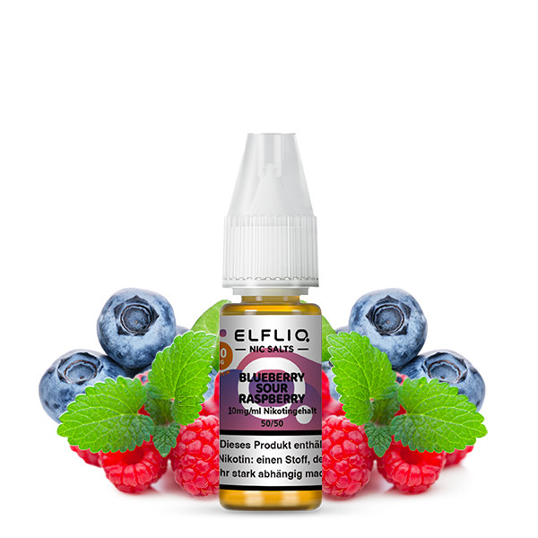 Liquid Blueberry Sour Raspberry - Elfliq by Elf Bar