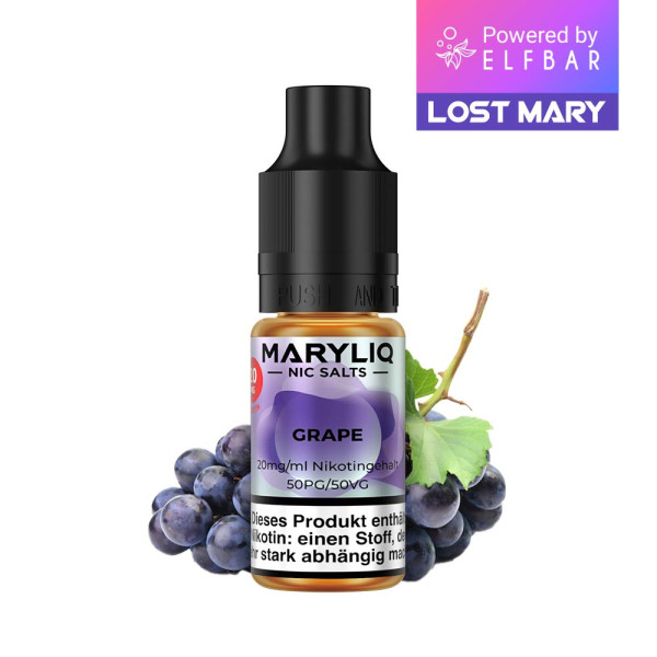 Lost Mary Maryliq - Grape - 10ml Nikotinsalz Liquid