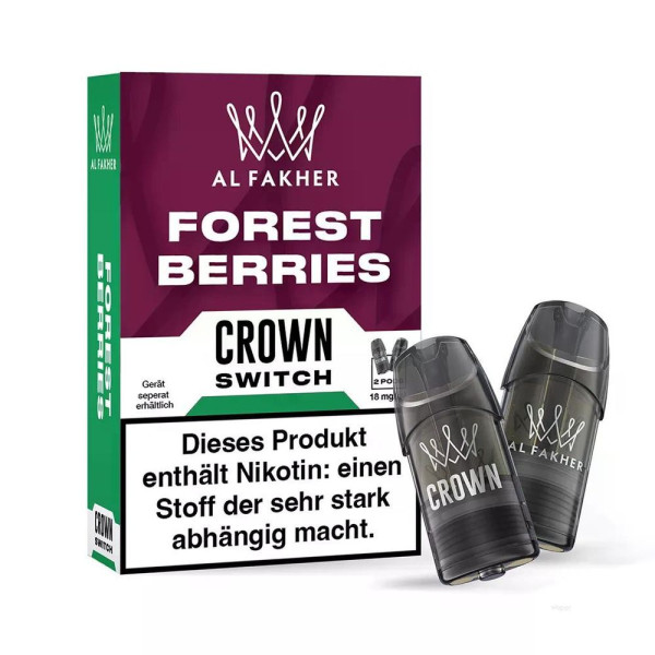 Al Fakher Crown Switch - Forest Berries - 2er Pack