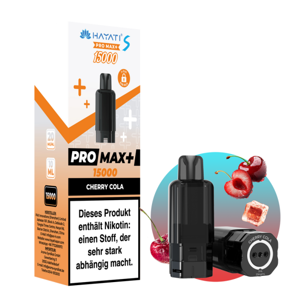 Hayati Pro Max+ 15K Pod Cherry Cola