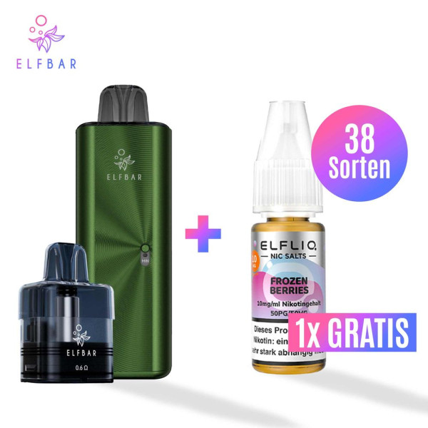 Elfbar ELFX Mega Aktion - Grün