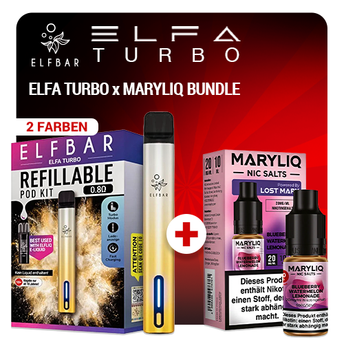 Maryliq Liquid + ELFA Turbo Bundle Deal