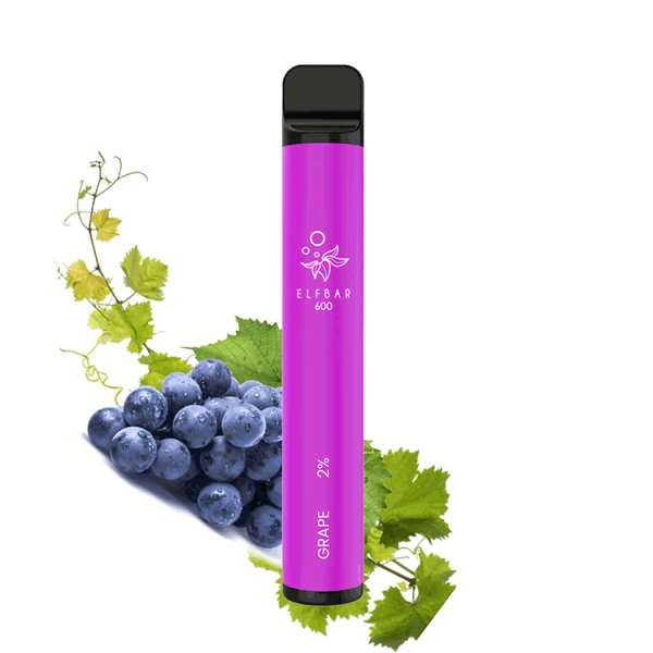 ELFBAR 600 Grape 20mg Nikotin