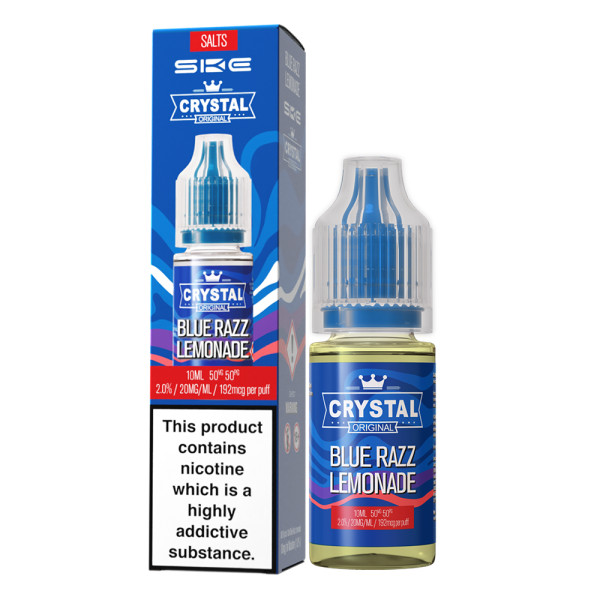 SKE Crystal Liquid - Blue Razz Lemonade - 10ml Nikotinsalzliquid