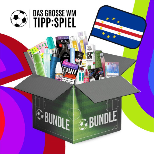 WM 2026 Flag Vape Set - Kap Verde