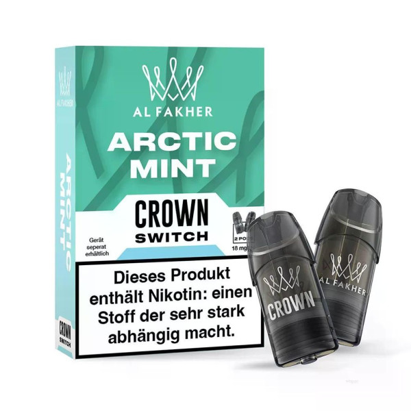 Al Fakher Crown Switch - Arctic Mint - 2er Pack