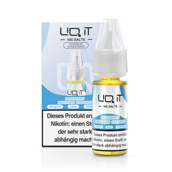 LIQ IT Liquid - Blueberry Mandarin Coconut