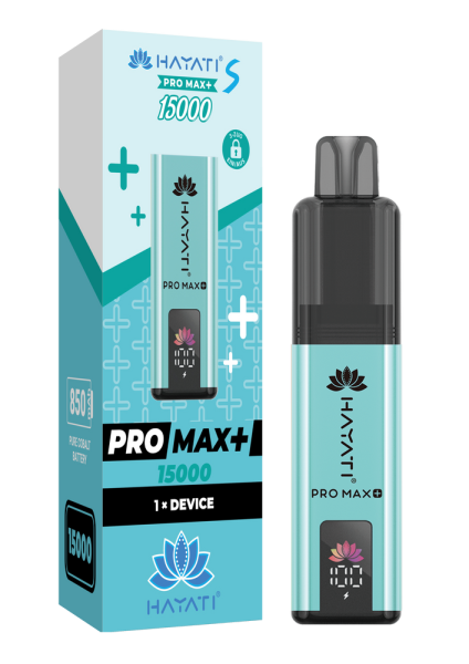 Hayati Pro Max+ 15K Akkuträger 850mAh Farbe: Mint