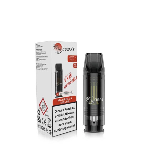 Cubar Prefilled Pods - Alle Sorten