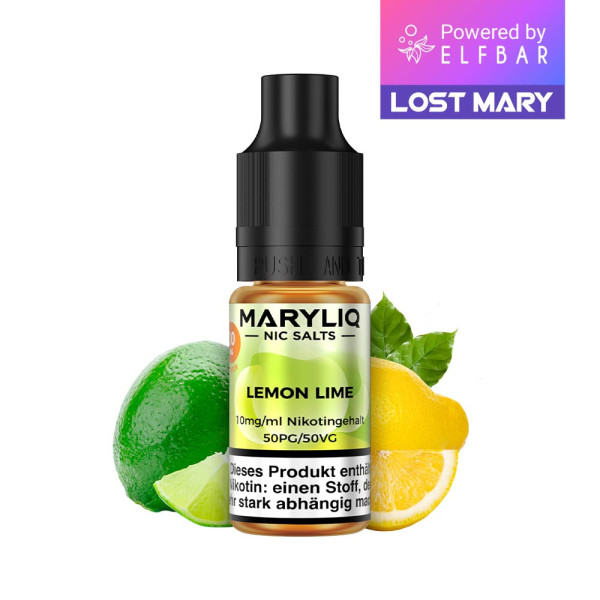 Lost Mary Maryliq - Lemon Lime - 10ml Nikotinsalz Liquid