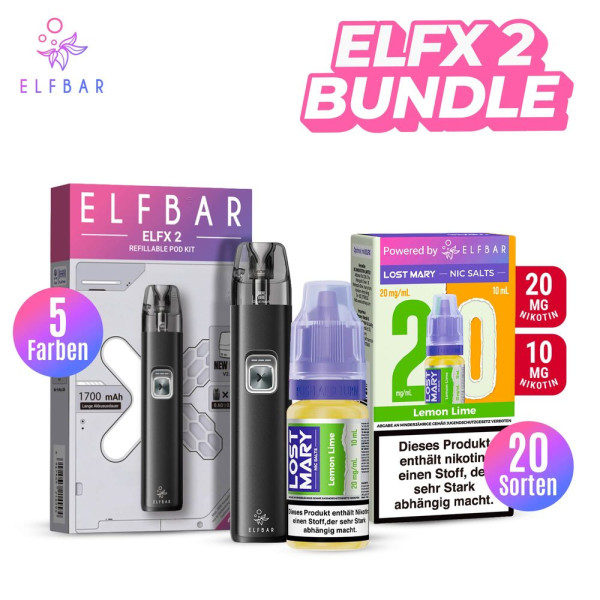 Lost Mary Liquid + ELFX 2 Bundle