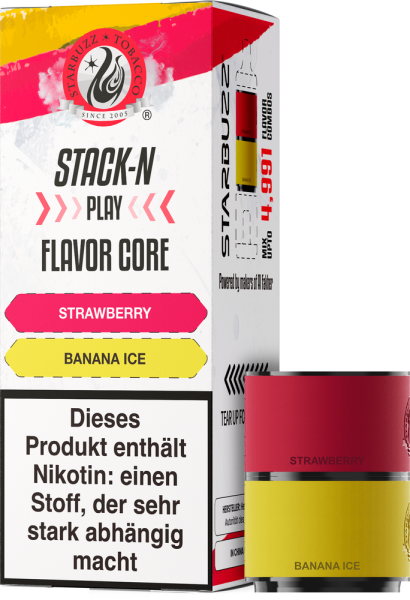Star Buzz Pod Strawberry und Banana Ice - 2er Pack - 20mg