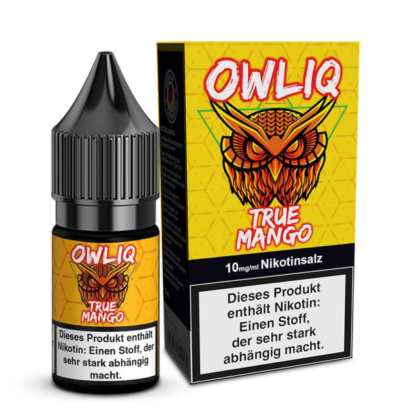 OWLIQ Nikotinsalz Liquid - True Mango - 10ml