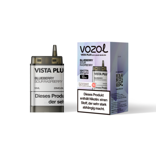 Vozol Vista Plug Ez Blueberry Sour Raspberry Pod Set