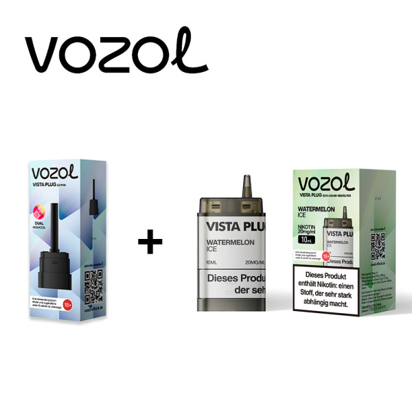 Vozol Vista Plug Ez Watermelon Ice Pod Set