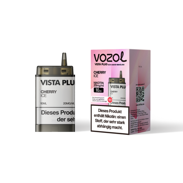Vozol Vista Plug Ez Cherry Ice Pod Set