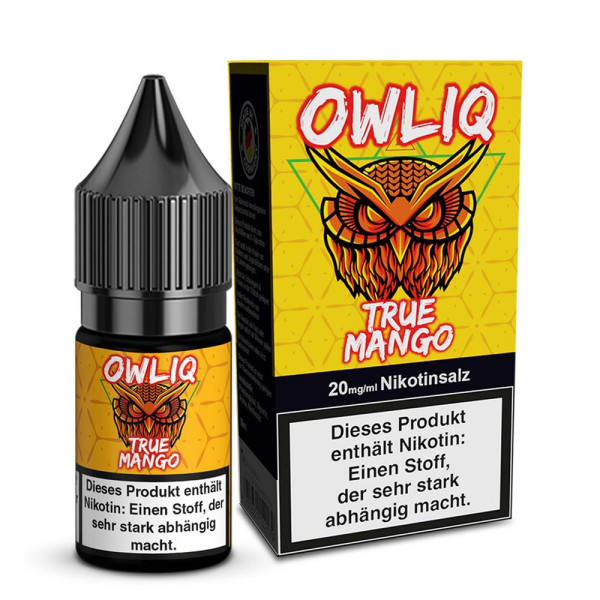 OWLIQ Nikotinsalz Liquid - True Mango - 10ml