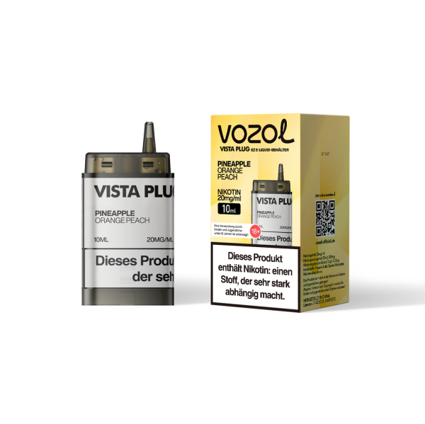 Vozol Vista Plug Ez Pineapple Orange Peach Pod Set