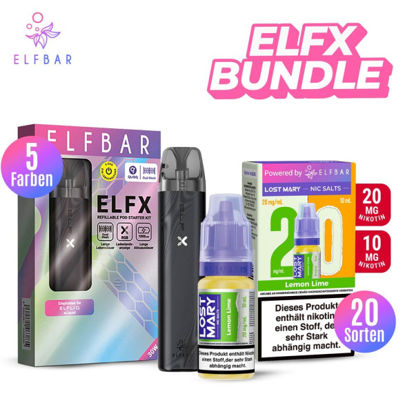 Lost Mary Liquid + ELFX Pod Kit Bundle